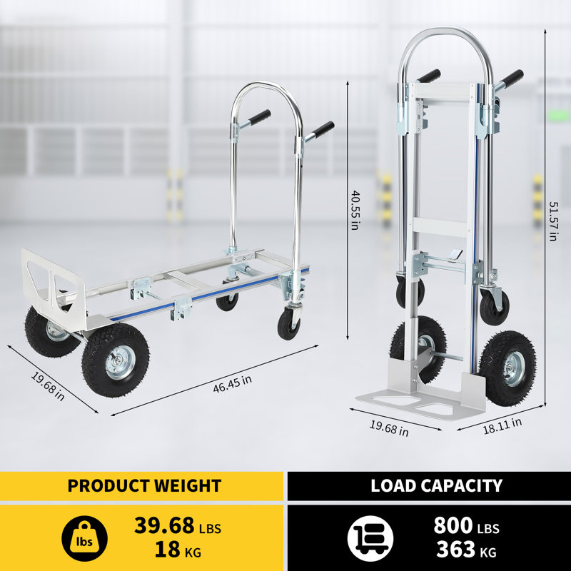 103cm H x 50cm W Utility Cart