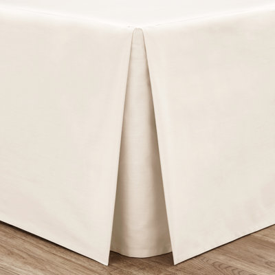 Easy Iron Percale Box Pleated Valance Sheet