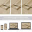 100% Polyester Blackout Pencil Pleat Room Darkening 230 GSM Curtains (Set of 2)-1406793520-1406793529