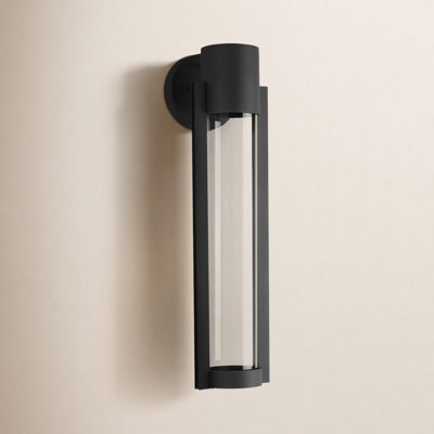 Eddy Integrated LED Outdoor Wall Lantern