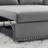 3-In-1 Velvet Sleeper Sofa Bed-97699041