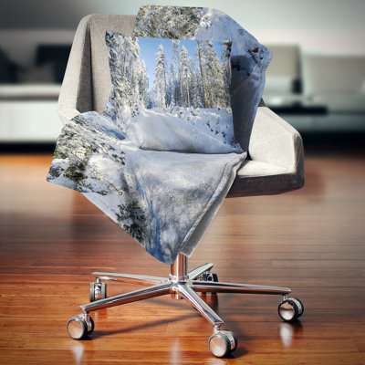 Landscape Reversible Throw Pillow