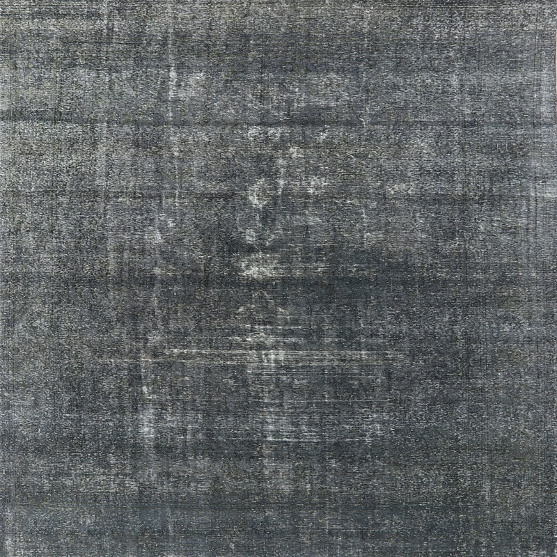 Tapis oriental gris, Carré de 7 pi