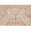 Tapis unique en laine noué à la main style Kerman des années 1960 de 4 pi 9 po x 6 pi 8 po beige Broderik