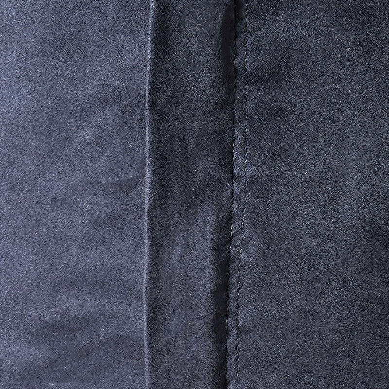Lara 6.5 Foot Suede Cylindrical Bean Bag