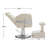  Marv Vegan Leather Barber Chair