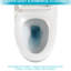 Modern Ceramic Toilet Seat - Soft Closing, Reduces Noise Pollution One Piece Fully Glazed Flush, Quiet And Efficient