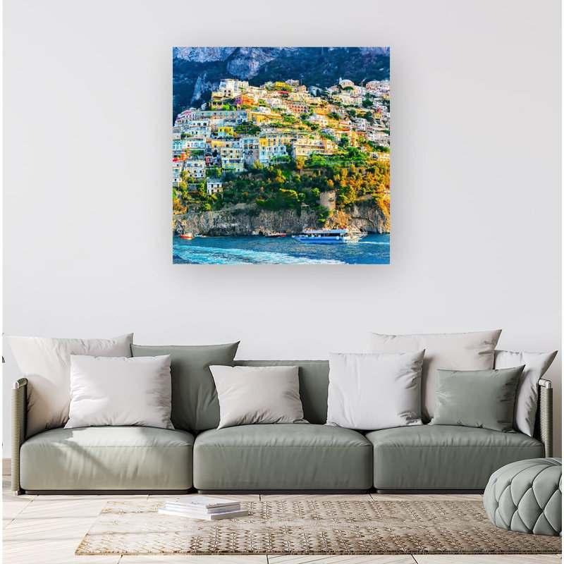POSITANO, AMALFI COAST - Wrapped Canvas Print