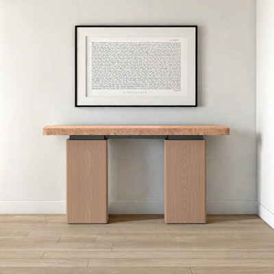 Retro Minimalist Console Table