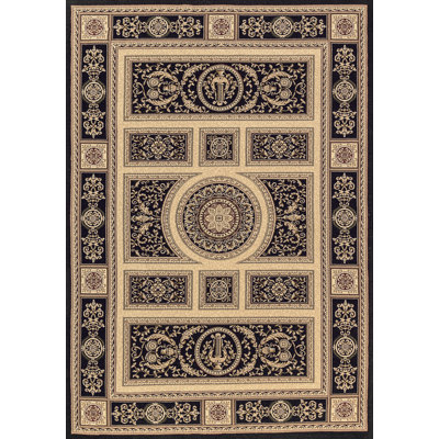 Tapis oriental noir Melik
