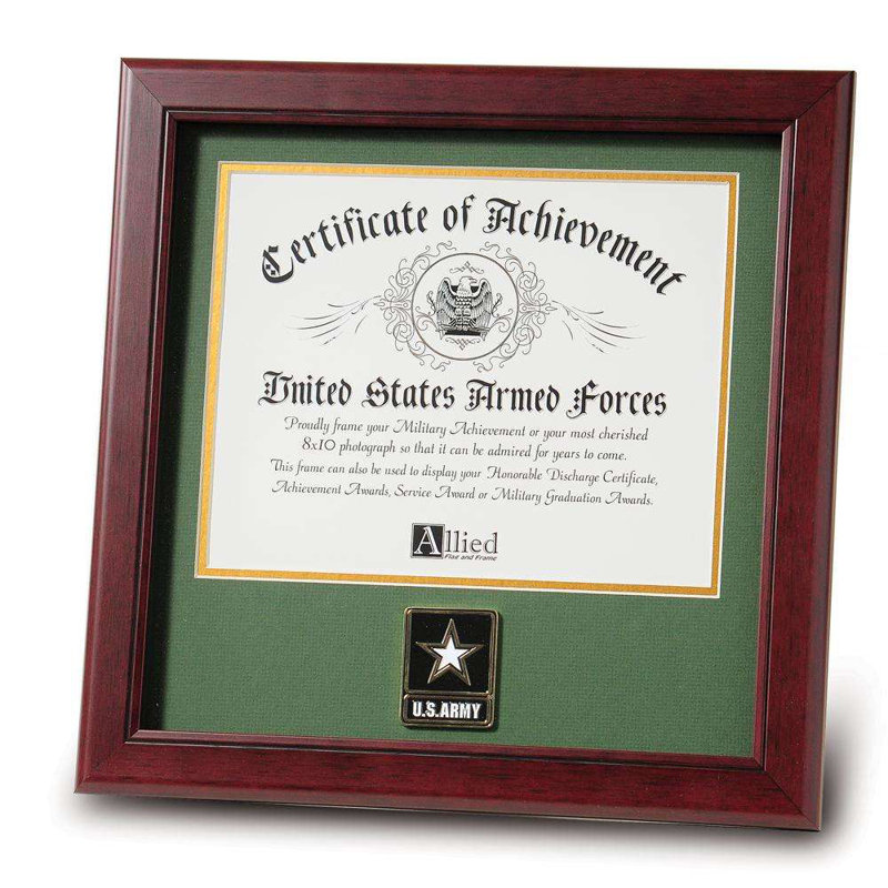 Yareli Brown Wood Beveled Picture Frame with Mat