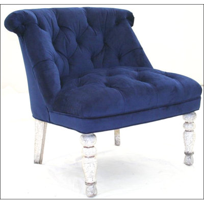 Leather Slipper Chair