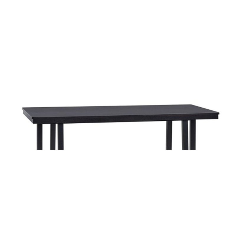 Kini Black Finish Dining Table