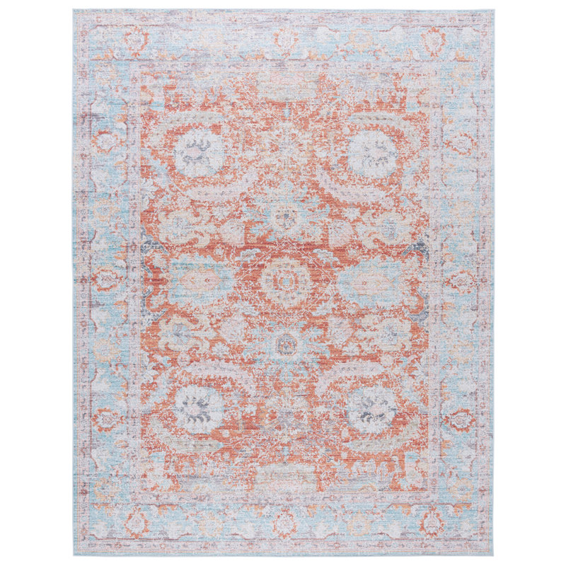 Osvaldas Performance Machine Washable Oriental Rug, Rectangle 8' x 10'