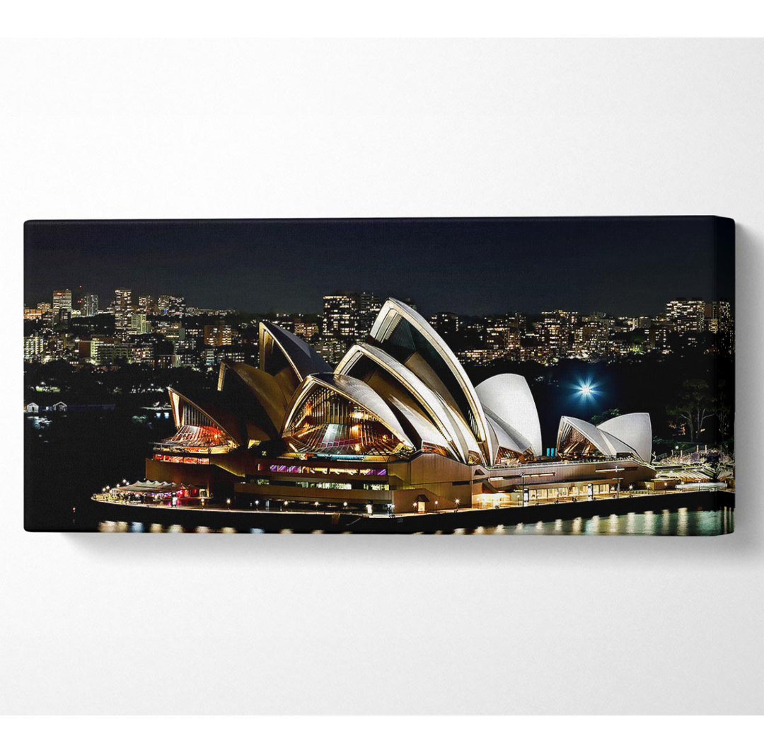 Sydney Opernhaus Lichter - Druck