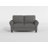 Lawrenceburg 58" Modern Transitional Chenille Loveseat with Durable Solid Wood Frame, Supportive Pocket Coils and Sturdy Exposed Feet-560302855