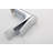Chrome Finish Single Handle Bathroom Faucet with 9L/min Flow, Zinc Construction, Easy Installation, and Soft-Touch Aerator