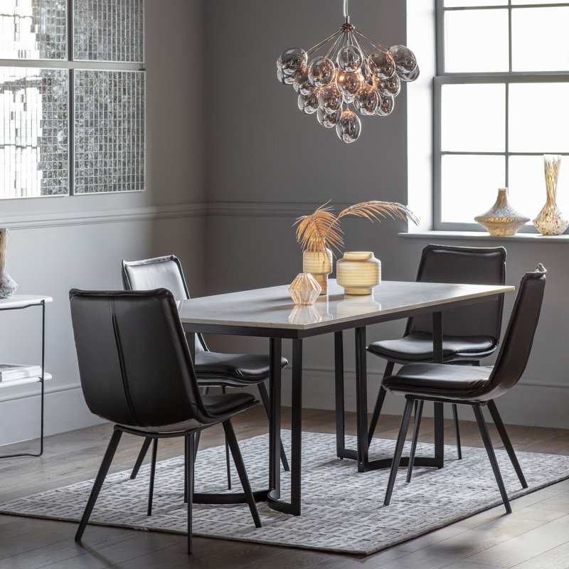 180 Cm Stone Trestle Dining Table
