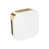 Polished Brass/White