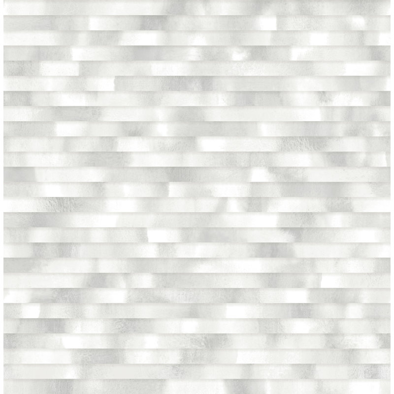 Rouleau de papier peint L 33 pi x l 20,5 po Kalmar, Gris