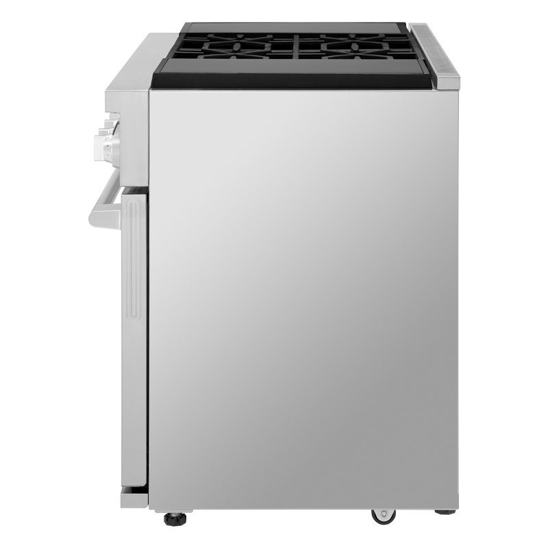 36-Inch Dual-Fuel Pro Range With Steam-Combi Oven And Sous Vide