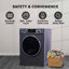 Equator Digital Compact 110V Vented/Ventless 18 lbs Combo Washer Dryer 1400 RPM-107243581