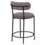 Ensemble de 2 chaises de comptoir rembourrées Boucle-125536619