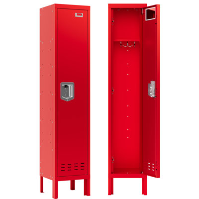 Storage Locker,metal Locker,lockers For Employees,metal Locker Storage Cabinet With Doors, Card Slot,lockable Steel Locker For Gym,school,home,office,garage,assembly Required