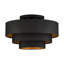 Très grand luminaire semi-encastré 4 lumières Holleneck