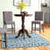 Rebekah Round Solid Wood Base Dining Table