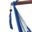 Chaise hamac suspendue avec corde en polyester filé doux Plummer - Bleu-1108227833