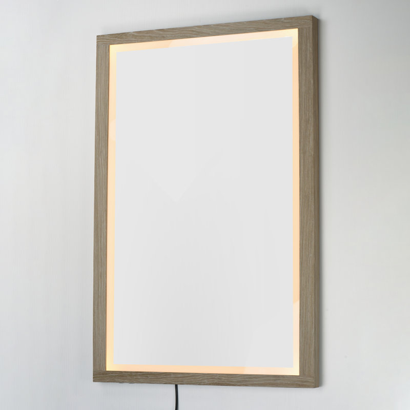 Sawyer-LED Mirror, Gold, 32" x 48"