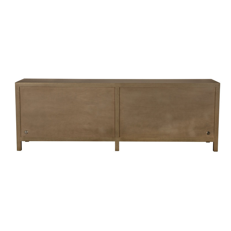 Quadrant 4 Door Sideboard, Washed Walnut