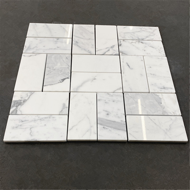 3" x 6" Marble Mosaic Wall and Floor Tile
