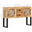 Buffet en bois de manguier brut 43,3 po x 11,8 po x 29,1 po