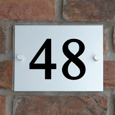 Champy 15cm H Plastic House Number