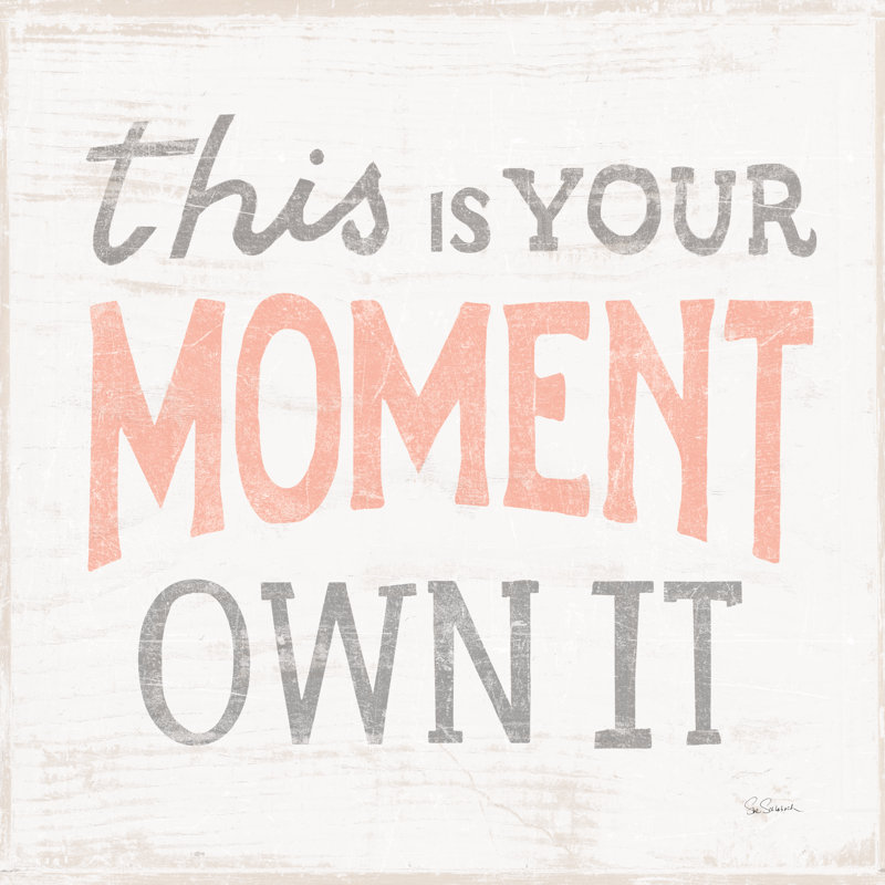 «This Moment Gray» par Sue Schlabach, reproduction sur toile tendue, H 12 po x l 12 po, Non, Toile avec cadre flottant noir