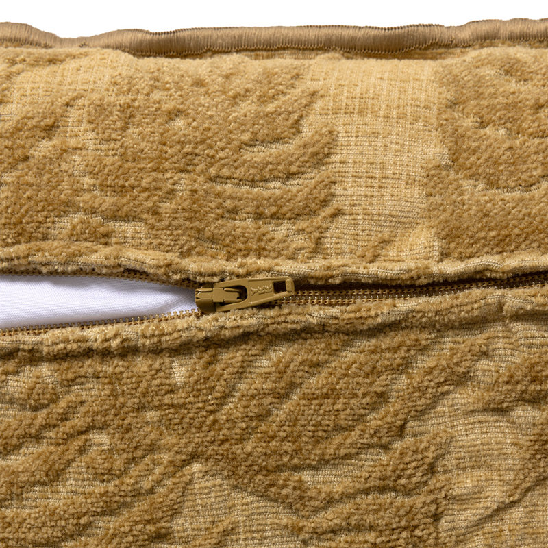 Verone Square Pillow Cover & Insert, Tan