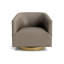 Cooper Upholstered Swivel Barrel Chair-901905615-901905616