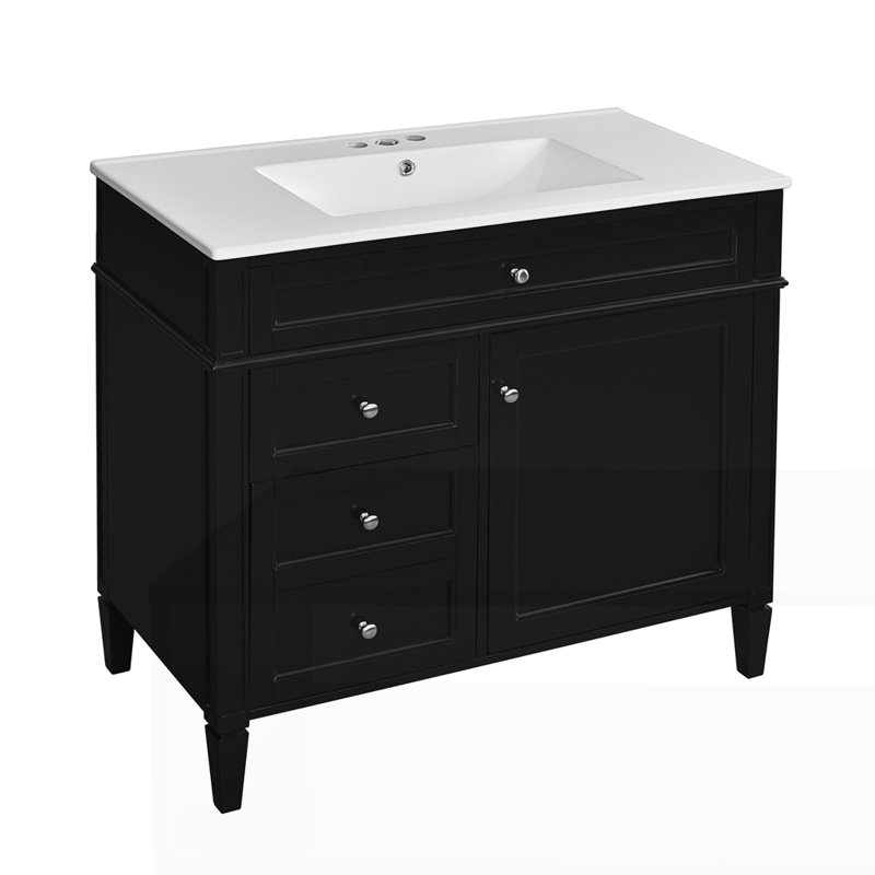 Meuble-lavabo 36 po avec lavabo supérieur