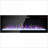 Electric Fireplace 60 Inch Wall-Mounted/Recessed with Remote, Multi-Color Flame | Tempered Glass+Sheet Metal+Plastic | Vent Free
