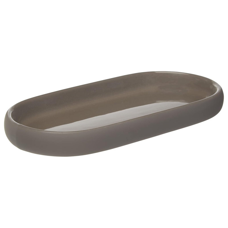 Sono Ceramic / Porcelain Bathroom Accessory, Taupe