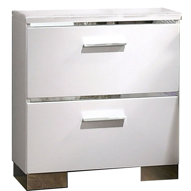 Witta 15.38'' W Metal Nightstand