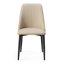 Chaises d'appoint modernes rembourrées, blanc cassé