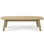 Parkside 45"W Solid Acacia Contemporary Outdoor Coffee Table