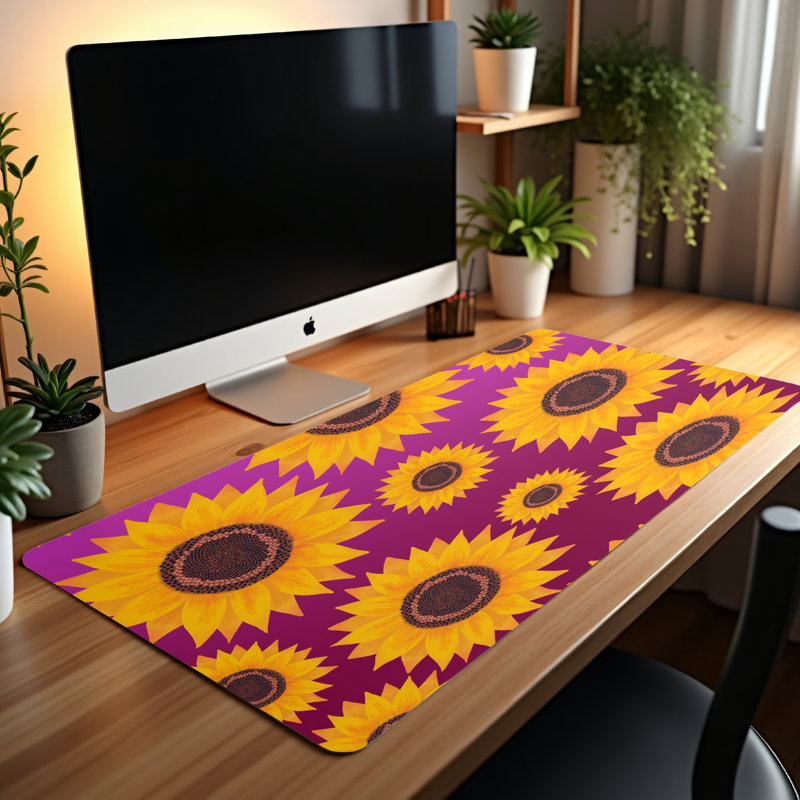 Polyester Desk Pad, 23.6x13.8