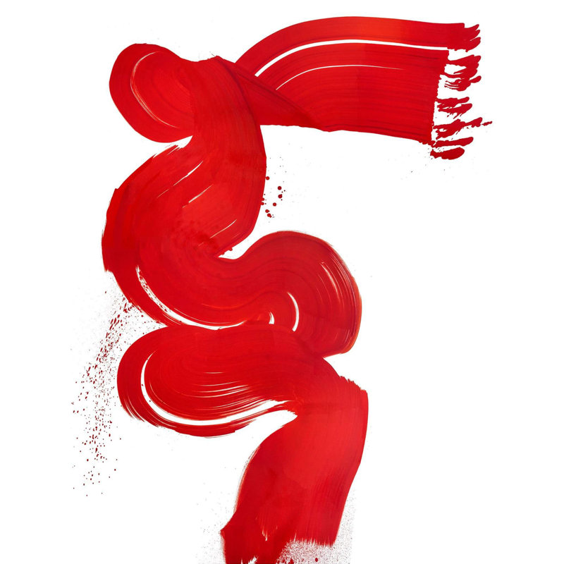 Red Red - reproduction d'art sur toile, H 24 po x l 20 po x P 1 po, Unframed