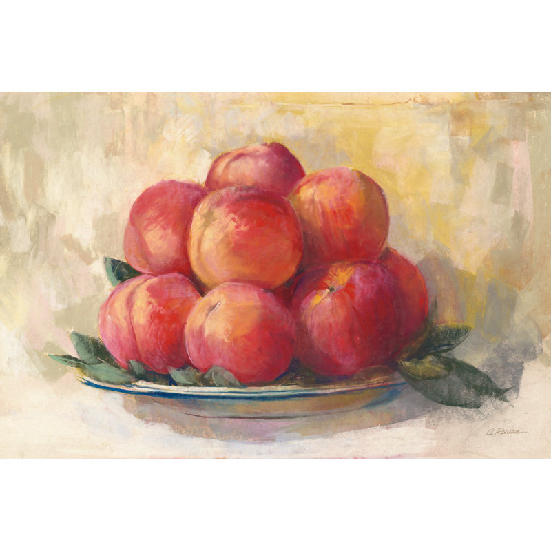 Fruit Bowl by Carol Rowan - Painting Print, 81cm H x 122cm W, Black Floater Framed
