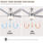 46" Modern Ceiling Fan With Lights And Remote Control-559441695