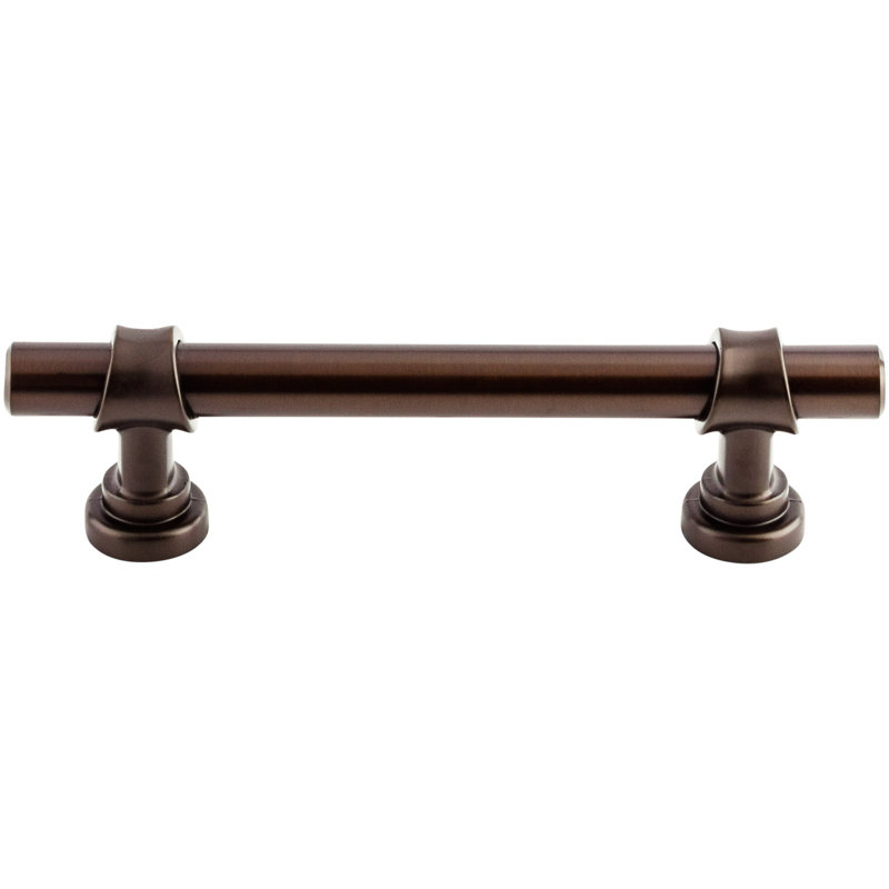 Bit Bar Pull, Oiled Rubbed Bronze, 3 3/4" Center to Center